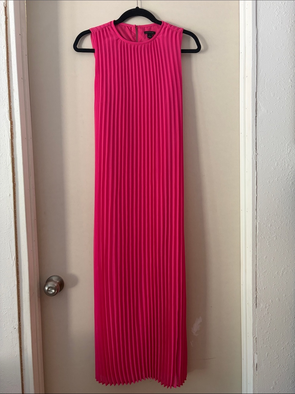Ann Taylor Pleated Maxi Dress